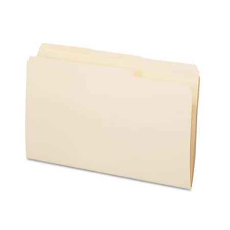 Pendaflex Essentials Essentials File Folders- 1/3 Cut- Top Tab- Legal- Manila, 100PK 753-1/3